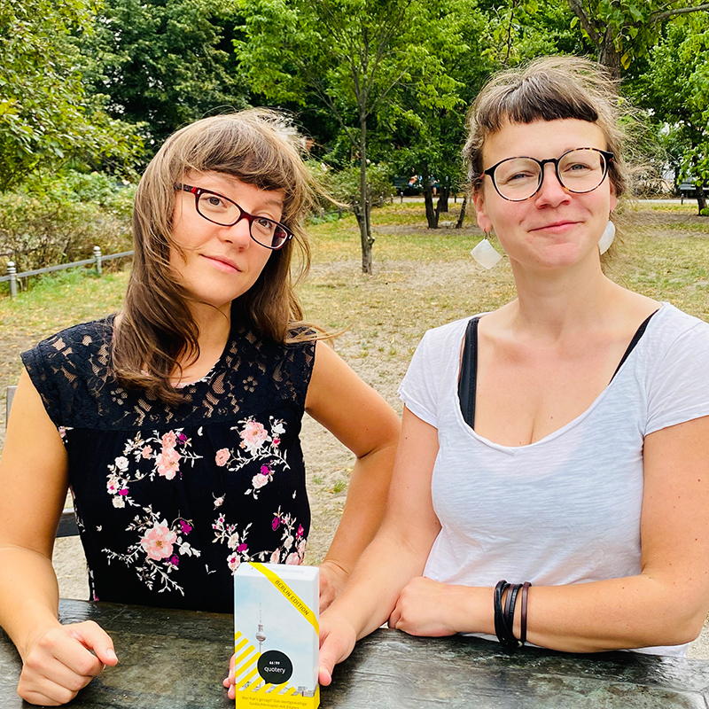 Jule & Jane vom quotery-Team