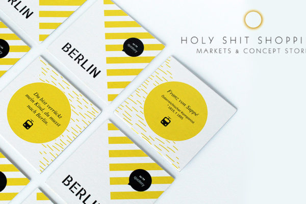quotery beim Holy Shit Shopping: Nachhaltige und toll designte Geschenkideen